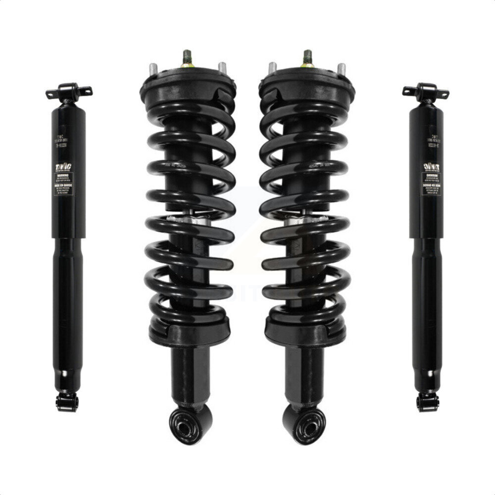 Front Rear Complete Strut & Coil Spring Kit For 2004-2012 Chevrolet Colorado GMC Canyon K78M-100219