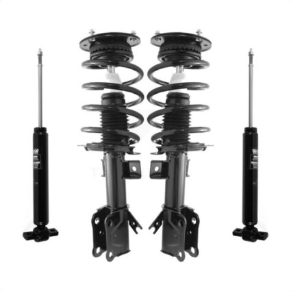 Front Rear Complete Shocks Strut And Coil Spring Mount Assemblies Kit For Ford Fusion K78M-100223