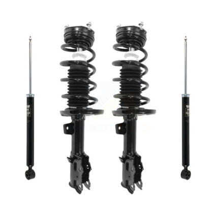 Front Rear Complete Shocks Strut And Coil Spring Mount Assemblies Kit For Ford Fiesta K78M-100250