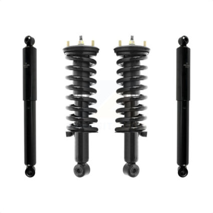 Front Rear Complete Strut Coil Spring Kit For Nissan Frontier Excludes 4 Cylinder PRO-4X K78M-100294