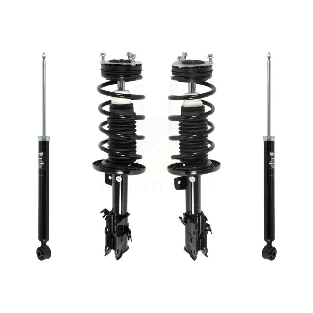 Front Rear Complete Shocks Strut And Coil Spring Mount Assemblies Kit For Ford Fiesta K78M-100299