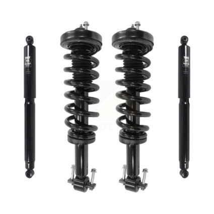 Front Rear Complete Shock Strut Coil Spring Kit For Ford F-150 Excludes Wheel Drive K78M-100305