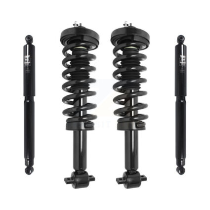 Front Rear Strut Spring Kit For Ford F-150 Excludes Wheel Drive; Fits All Cab Types K78M-100306