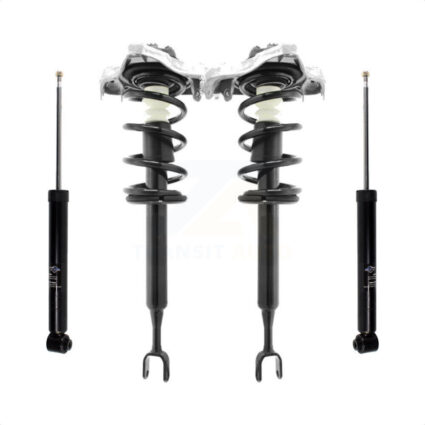 Front Rear Complete Shocks Strut & Coil Spring Mount Assemblies Kit For Audi A4 Quattro K78M-100315