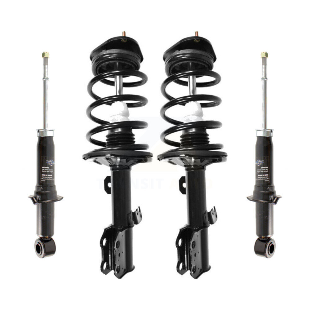Front Rear Complete Strut & Coil Spring Kit For 2003-2008 Toyota Matrix Pontiac Vibe FWD K78M-100336