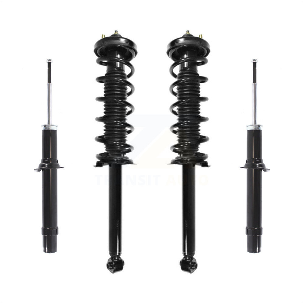 Front Rear Complete Shocks Strut & Coil Spring Assemblies Kit For Honda Accord Acura TL K78M-100367