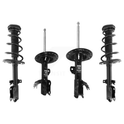 Front Rear Complete Shocks Strut Coil Spring Mount Kit For 2012-2017 Toyota Camry LE/XLE K78M-100403