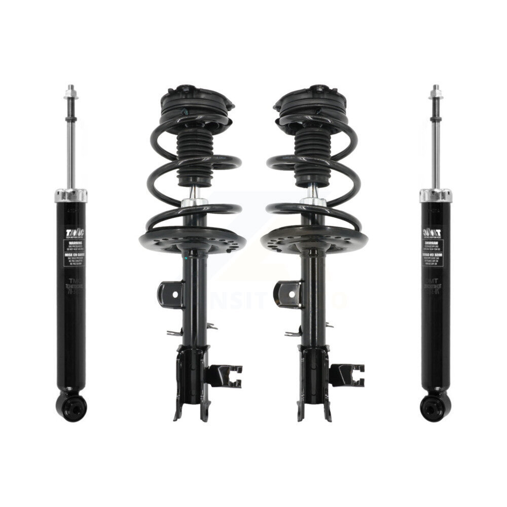 Front Rear Complete Shocks Strut Coil Spring Assemblies Kit For 2015-2022 Nissan Murano K78M-100414