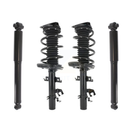 Front Rear Complete Shocks Strut Coil Spring Kit For Nissan Rogue Sport Qashqai FWD/AWD K78M-100416