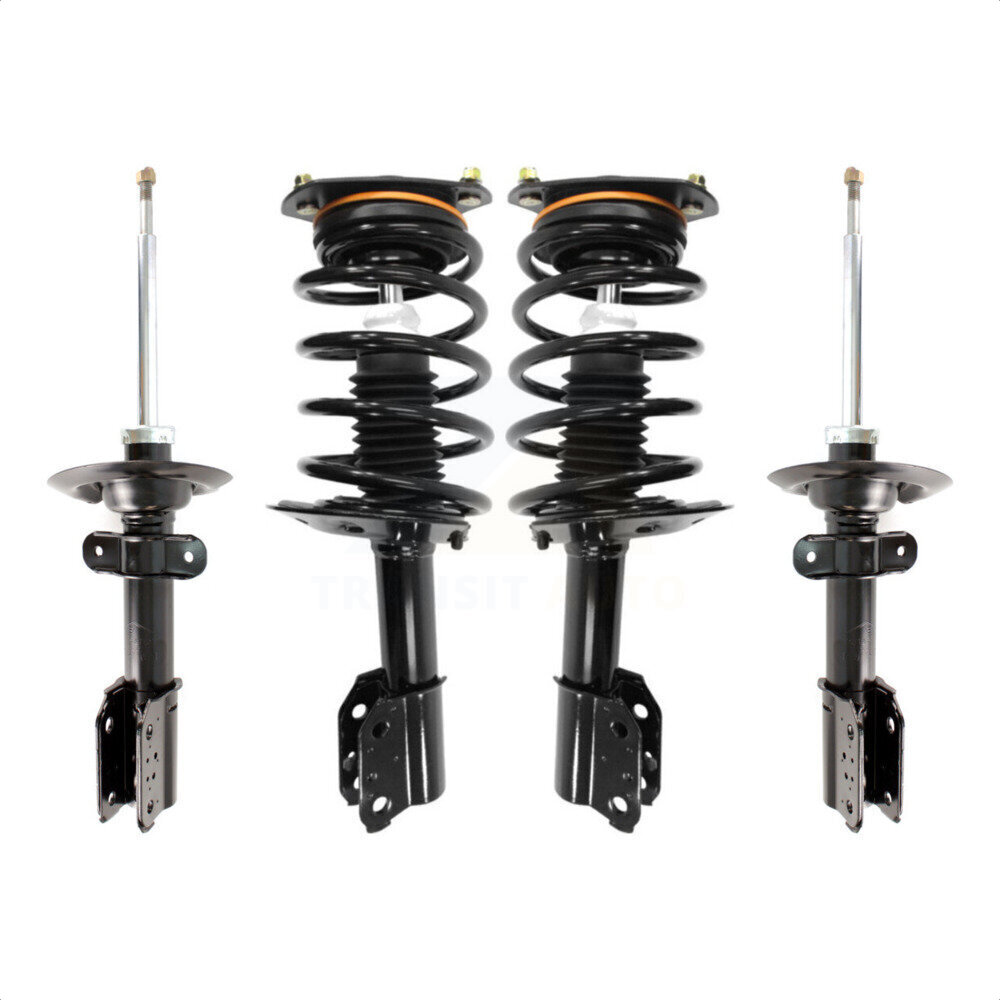 Front Rear Complete Shocks Strut & Coil Spring Mount Assemblies Kit For Chevrolet Impala K78M-100422