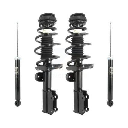 Front Rear Complete Shocks Strut And Coil Spring Mount Assemblies Kit For Buick Verano K78M-100435