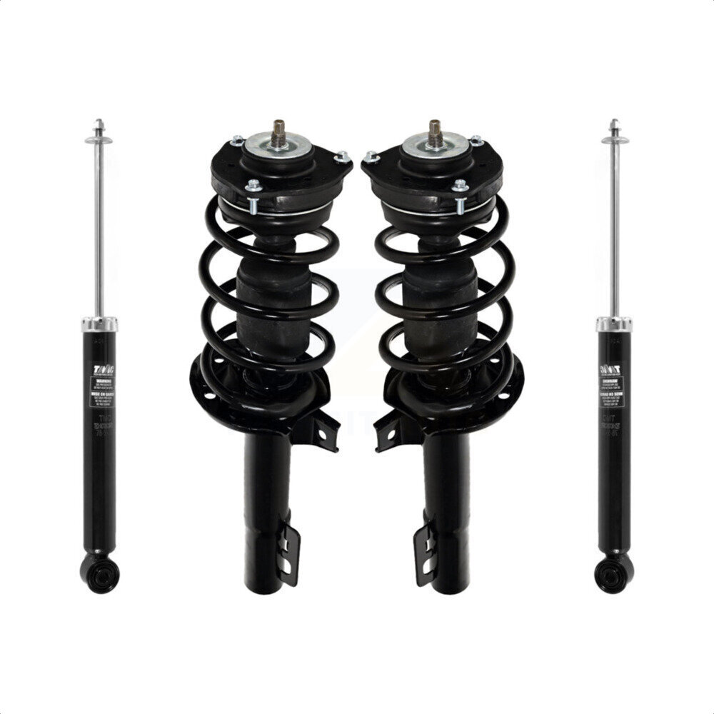 Front Rear Complete Strut & Coil Spring Kit For 2015 Volkswagen Jetta S/Base with Sedan K78M-100453