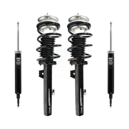 Front Rear Shocks Strut Coil Spring Kit For 2009 BMW 328i E93 body code with Convertible K78M-100456