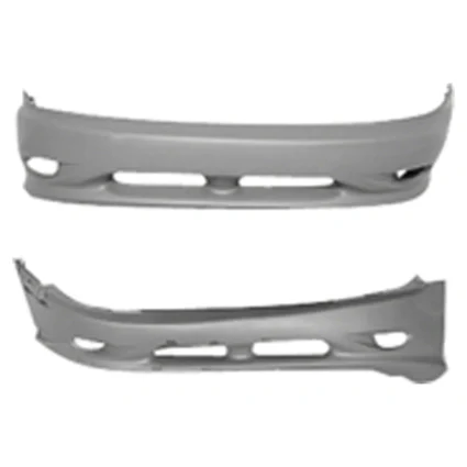 Bumper Cover Front Primed for Kia Rio 2001–2002