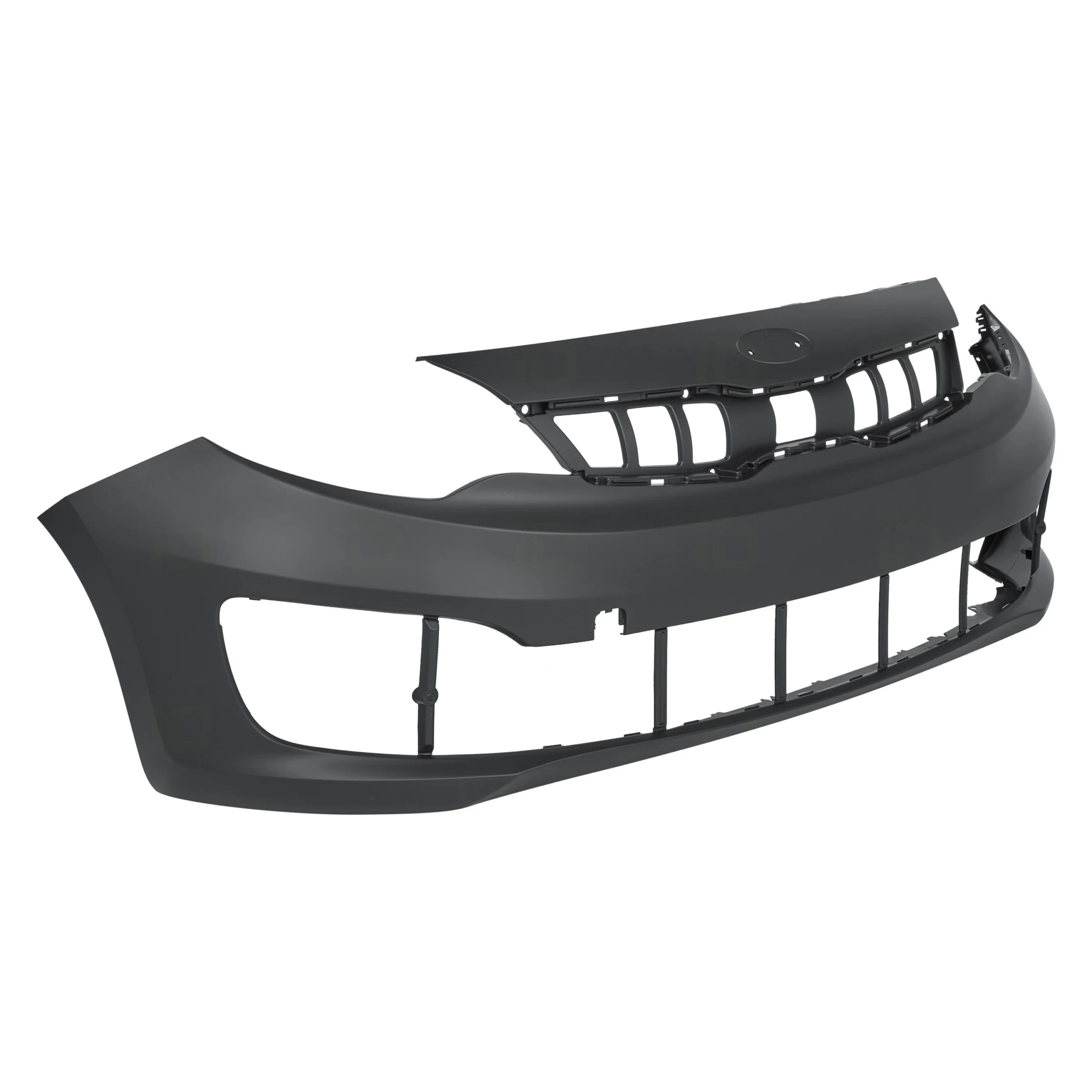 Bumper Cover Front Primed for Kia Rio Sedan 2016–2017