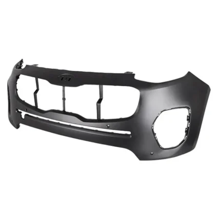 Bumper Cover Front w/Parking Sensors Primed CAPA for Kia Sportage LX EX 2017–2019