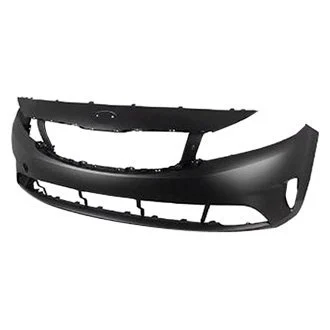 Bumper Cover Front w/o Park Assist Primed for Kia Forte Sedan 2017–2018