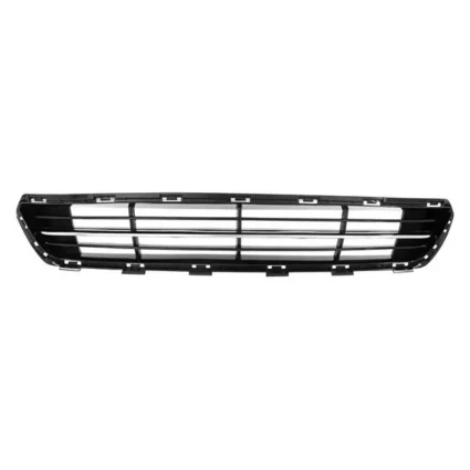 Bumper Cover Grille Front Louvered Design w/Chrome Molding Black USA Built for Kia Optima SX 2014–2015