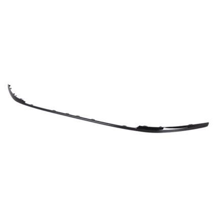 Bumper Cover Molding Front w/o Nightfall Edition Pkg Black for Kia Sportage 2020–2022