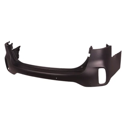 Bumper Cover Rear Upper w/Parking Assist Primed CAPA for Kia Sorento 2014–2015