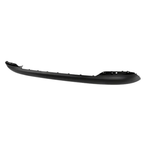 Bumper Cover Rear Lower w/o Exhaust Tip w/o Exhaust Cutout Matte Dark Gray for Kia Forte 2014–2016