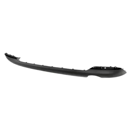 Bumper Cover Rear Lower w/Exhaust Tip w/Exhaust Cutout Matte Dark Gray for Kia Forte 2014–2016