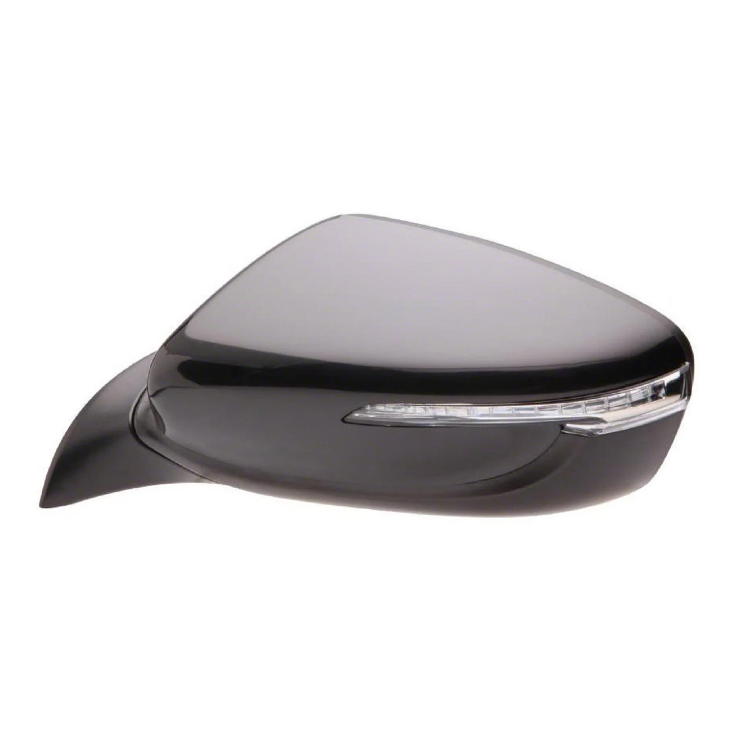 Door Mirror Assembly Left Power Heated w/o Puddle Lamp w/Signal Lamp Manual Folding for Kia Forte Sedan 2014–2016