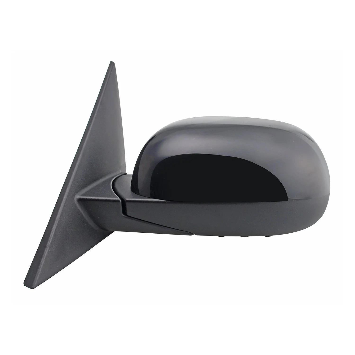 Door Mirror Assembly Left Power Non-Heated w/o Signal Lamp Manual-Folding for Kia Soul 2014–2019