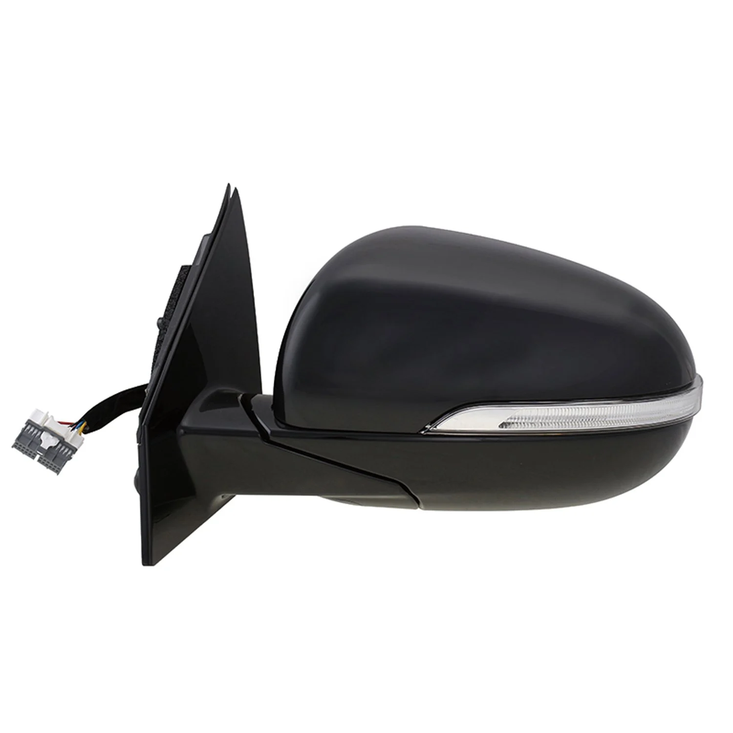 Door Mirror Assembly Left w/o Around View Monitor w/BLIS Manual-Folding for Kia Sorento 2016–2020