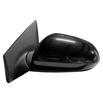Door Mirror Assembly Left Power Heated w/o Signal Lamp Black for Kia Rio Sedan Hatchback S EX EX Pack 2018–2020