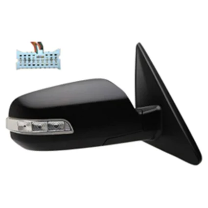 Door Mirror Assembly Right Power Heated w/o Power Folding w/Signal Lamp for Kia Sorento LX EX EX Luxury 2011–2015