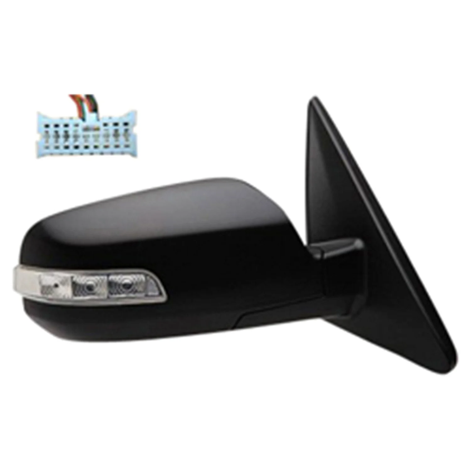 Door Mirror Assembly Right Power Heated w/o Power Folding w/Signal Lamp for Kia Sorento LX EX EX Luxury 2011–2015