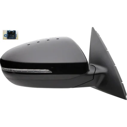 Door Mirror Assembly Right Power Manual Folding Non-Heated for Kia Optima Hybrid Hybrid Premium Hybrid EX Hybrid LX 2011–2013