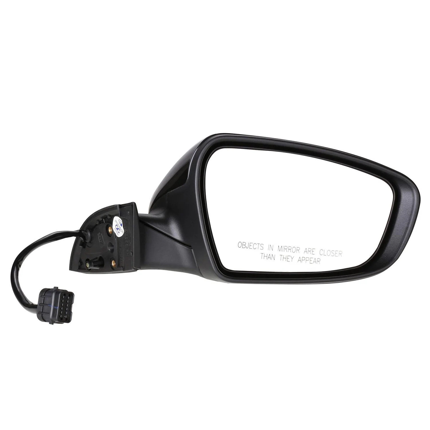 Door Mirror Assembly Right w/o Blind Spot Detection w/Signal Lamp w/Puddle Lamp Power-Folding for Kia Forte Sedan 2017–2018