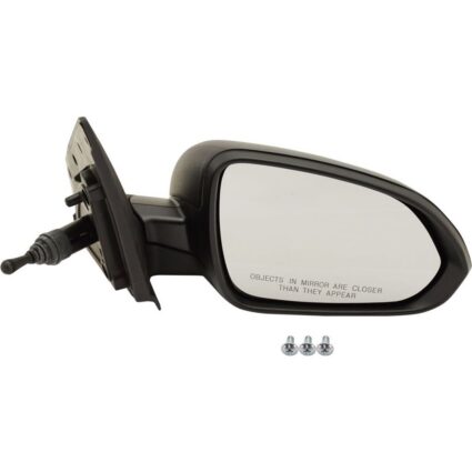 Door Mirror Assembly Right Manual Textured Black for Kia Rio Sedan Hatchback LX LX Premium 2018–2022