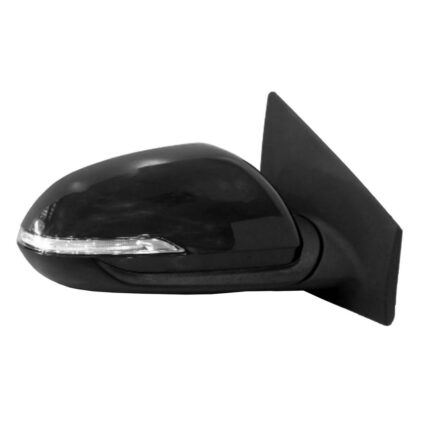 Door Mirror Assembly Right Power Heated w/Signal Lamp Black for Kia Rio Sedan Hatchback S EX 2018