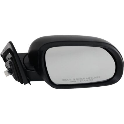 Door Mirror Assembly Right w/o BSD w/o Signal Lamp Textured Black for Kia Soul 2020–2021