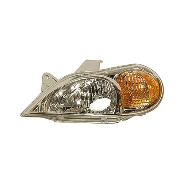 Headlight Assembly Composite Left Includes Park/Signal/Marker Lamps for Kia Rio 2001–2002