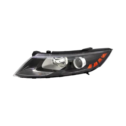 Headlight Assembly Composite Left Halogen To 12-6-10 Korea Built for Kia Optima LX EX SX 2011