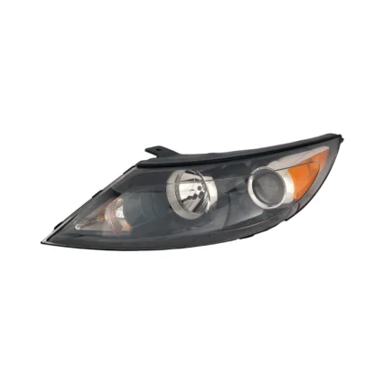 Headlight Assembly Composite Left Halogen CAPA for Kia Sportage LX EX Base 2011–2012