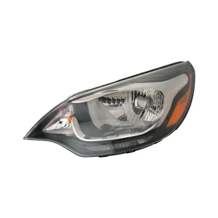 Headlight Assembly Composite Left w/o LED Position Lamp CAPA for Kia Rio Sedan LX EX 2012–2017