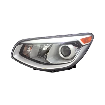 Headlight Assembly Composite Left Halogen Projector Lens CAPA for Kia Soul 2014–2016