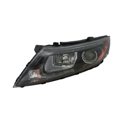Headlight Assembly Composite Left Halogen w/LED Position Lamp USA Built for Kia Optima 2014–2015
