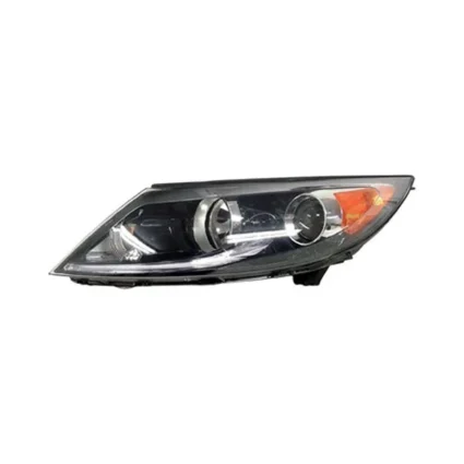 Headlight Assembly Composite Left w/LED Accent Light for Kia Sportage 2013–2016
