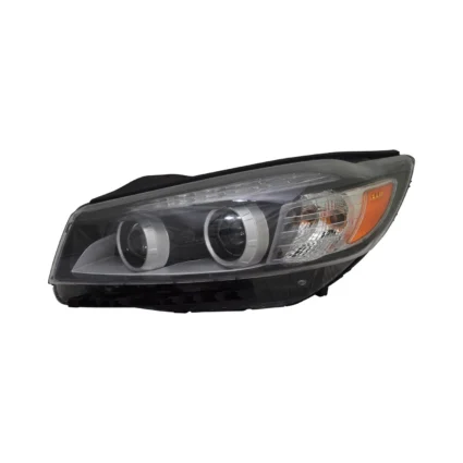 Headlight Assembly Composite Left Halogen w/o LED Accent Light for Kia Sorento 2016–2018