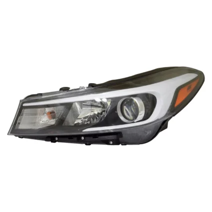 Headlight Assembly Composite Left Halogen w/o LED Position Lamp for Kia Forte Sedan 2017–2018
