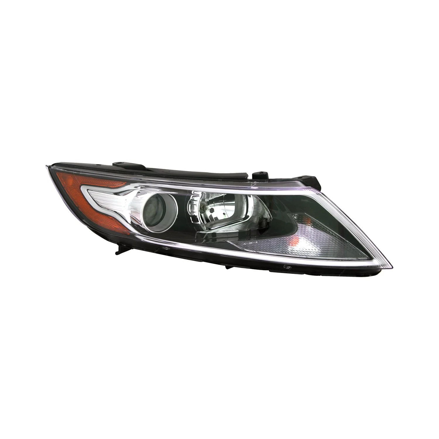 Headlight Assembly Composite Right Halogen for Kia Optima Hybrid Hybrid Premium Hybrid EX Hybrid LX 2011–2013