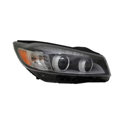 Headlight Assembly Composite Right Halogen w/LED Accent Light for Kia Sorento 2016–2018