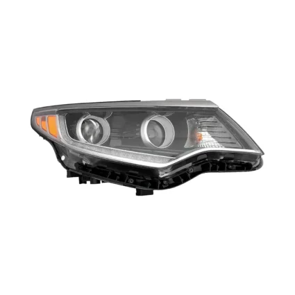Headlight Assembly Composite Right Halogen w/Daytime Running Light CAPA for Kia Optima 2016–2017
