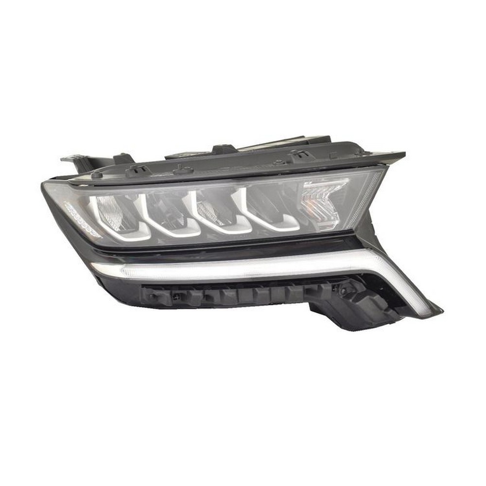 Headlight Assembly Composite Right Multi-Focus Reflector Gloss Black for Kia Sorento S LX EX SX 2021–2023